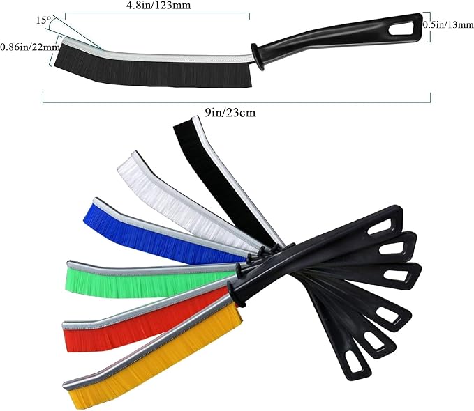 TuTuYa 11PCS Crevice Cleaning Brush Set, Deep Cleaning Groove Gap Cleaning Tool - Image 2