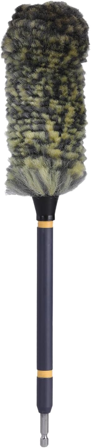 Mr. Detroit - Drill Wheel Brush w/Durable Soft Wool Microfiber Bristles and - Image 4