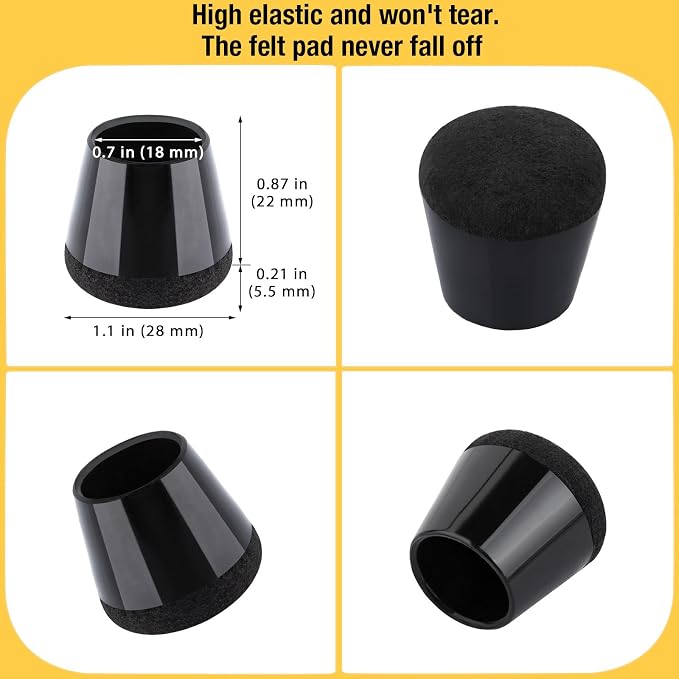 32 Pcs New Small Chair Leg Protectors - Image 5