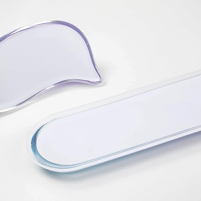 Gel Keyboard and Mouse Wrist Rest Set –Blue Purple Clear Wrist Rest - Image 7