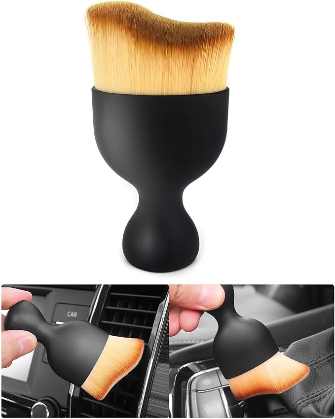 Automotive Interior Dusting Brush, Car Interior Cleaning Soft Brushes, Car by Xunesip