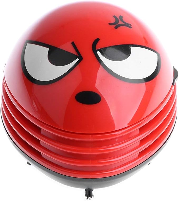 Cute Portable Cartoon Mini Desktop Vacuum Desk Dust Cleaner - Image 2