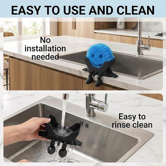 Creative Hanging Sponge Holder - Image 6