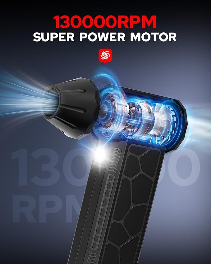 Benlari Power Electric Compressed Air Duster - Image 2