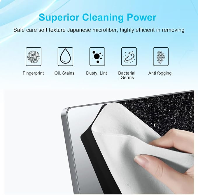 MUBUY-GOL 2-Pack Microfiber Liner Cleaning Cloth - Image 7