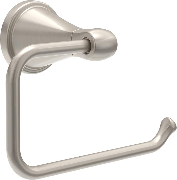 Delta Faucet Becker Toilet Paper Holder, SpotShield Brushed Nickel, Wall by DeltaFaucet
