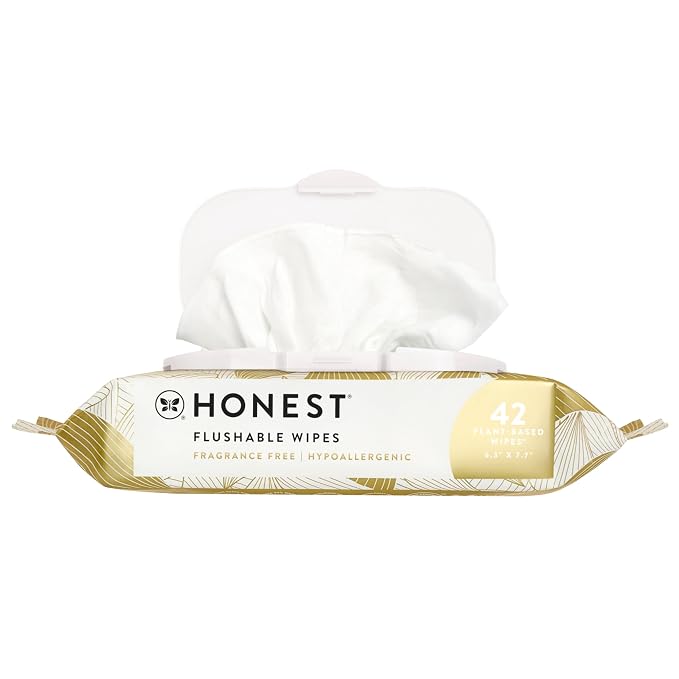 The Honest Company Hypoallergenic Flushable Wipes by TheHonestCompany