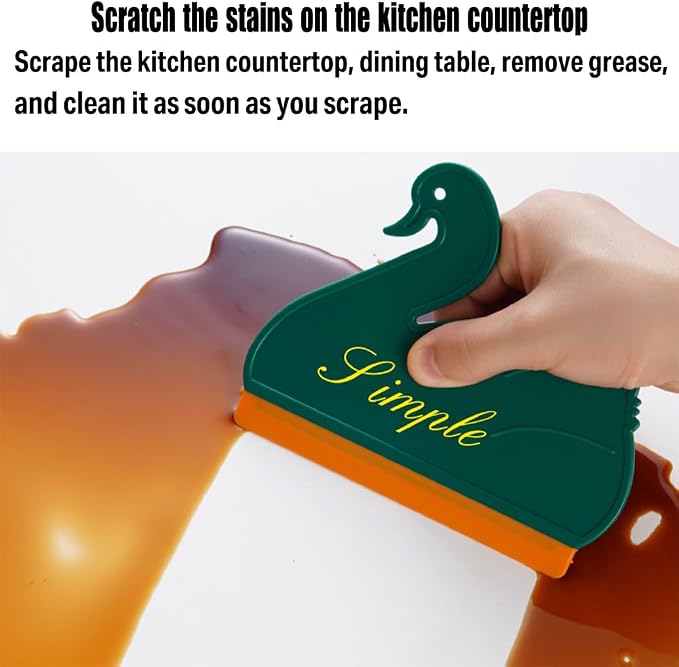 Squeegee Bathroom Glass Door Cleaning Scraper - Image 4