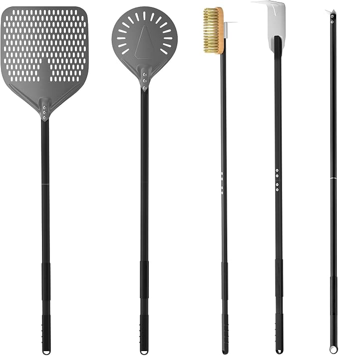 G.a HOMEFAVOR 5-Piece Pizza Tool Set by GaHOMEFAVOR