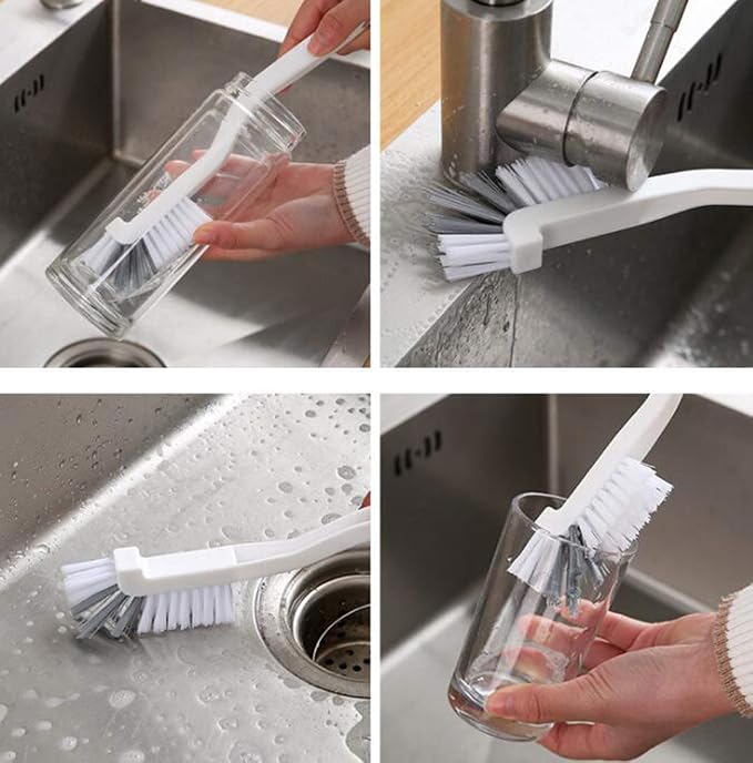 4 Piece Cleaner Brush to Deep Clean Tile Lines, Dearjana Small Scrub Brushs - Image 5