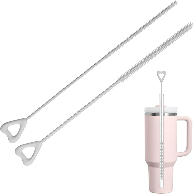 Silicone Straw Cleaner Brush by Bluwing
