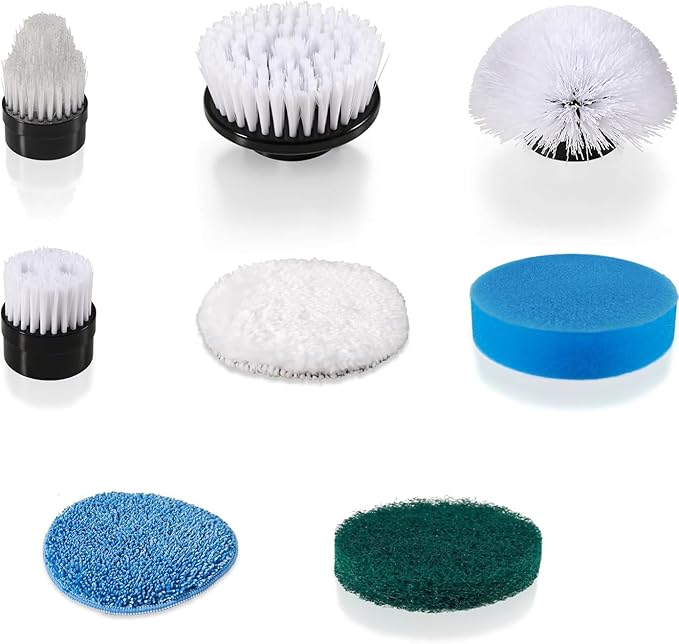 YKYI Replaceable Brush Heads Set, 8 Pack by YKYI
