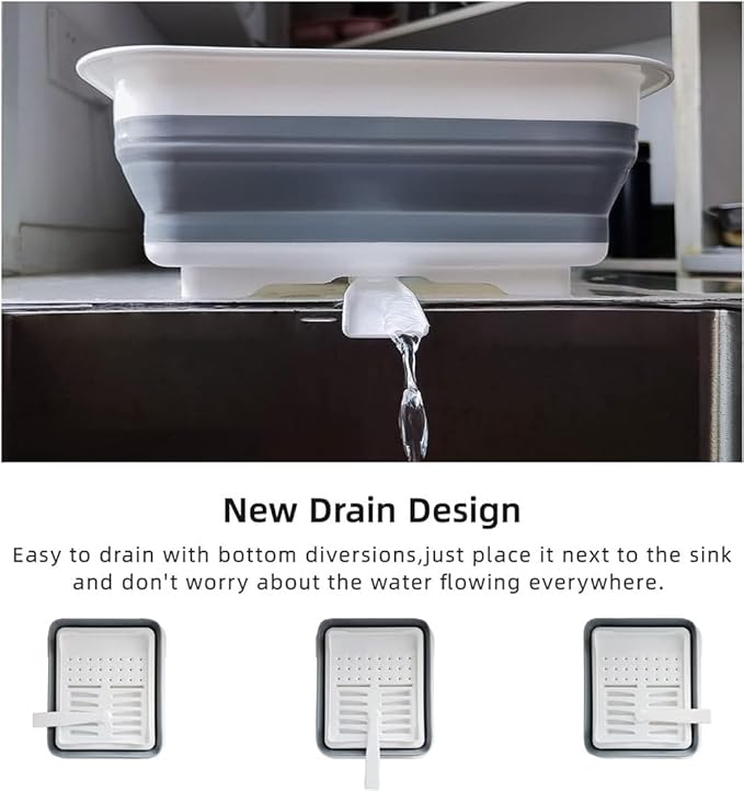 THANSTAR Collapsible Dish Drying Rack - Image 5