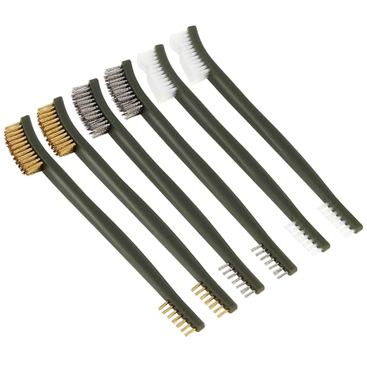 OriGlam Mini Wire Brush Set, Paint and Dirt Remover, Cleaning Welding Slag and by OriGlam