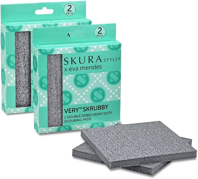 Skura Style x Eva Mendes Very Skrubby Heavy Duty Scouring Pads | Abrasive by SKURASTYLE
