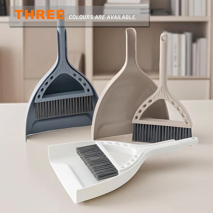 Mini Broom and Dustpan Set Small Dust pan and Brush Set Perfect - Image 6