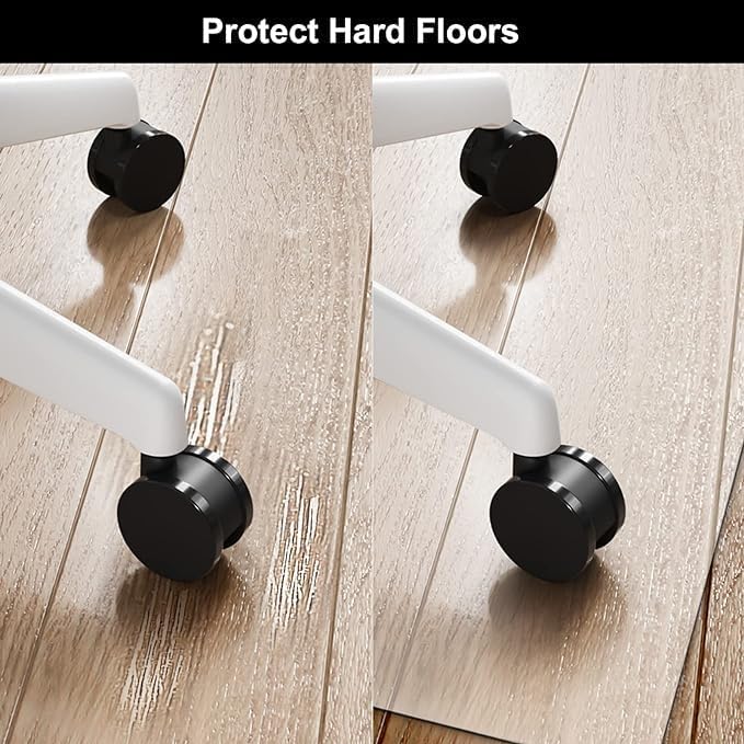 Kuyal Office Chair Mat for Hardwood Floor, Easy Glide, Floor-Protector - Image 3