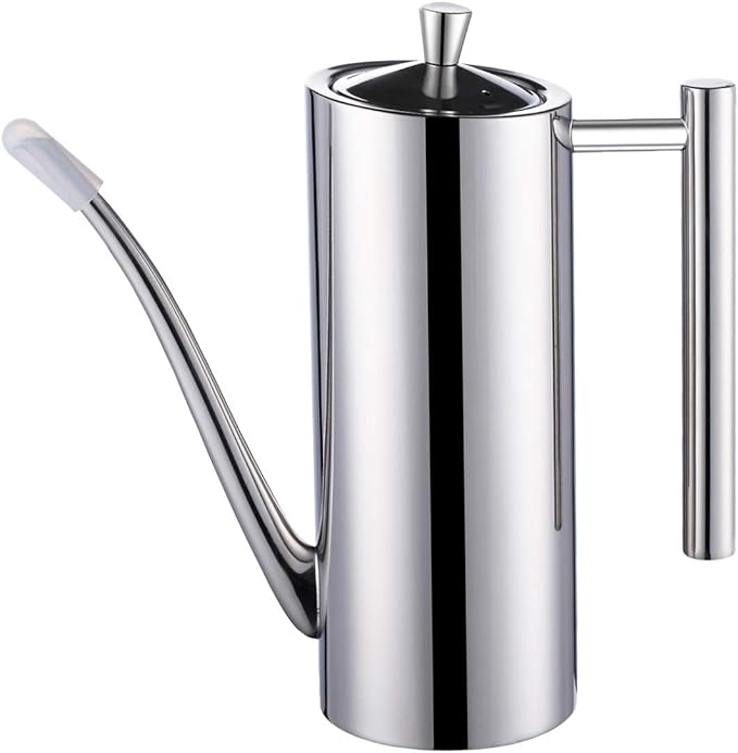 Sumerflos Olive Oil Dispenser Bottle Stainless Steel, 700ml/24oz Drip-Free by Sumerflos