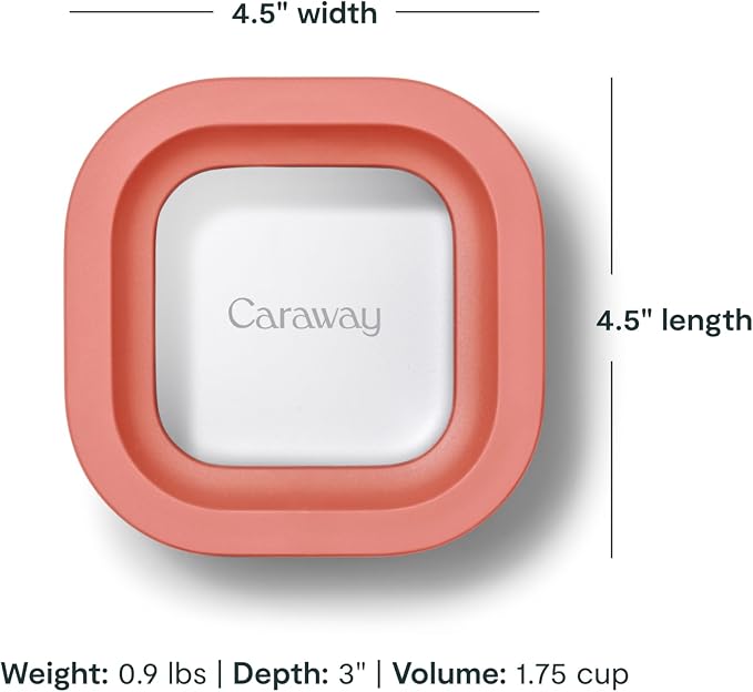 Caraway 2pc Glass Food Storage Set - Image 3