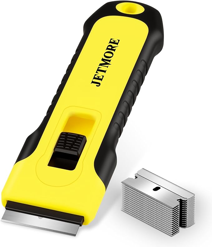 Razor Blade Scraper Tool With 15pcs Extra Blades, Paint Scraper by Jetmore