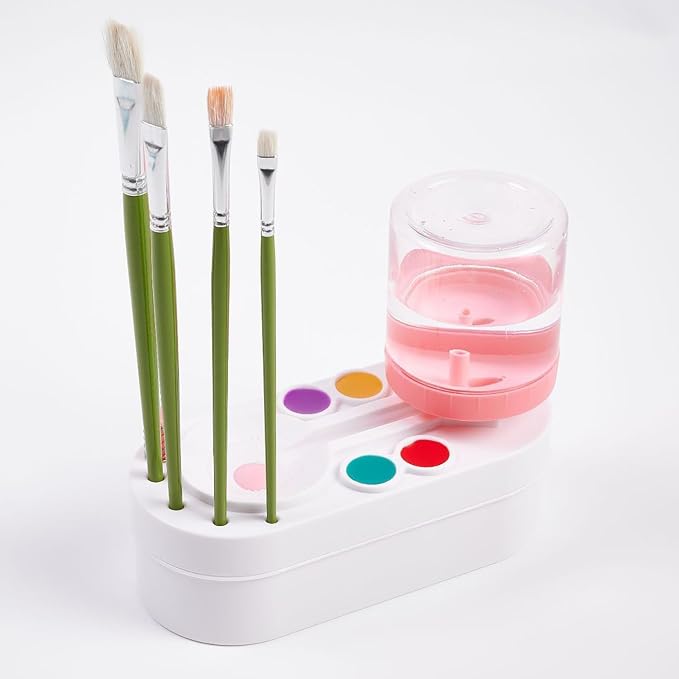 2025 Upgraded Paint Brush Cleaner Brush Rinser Water Circulation, - Image 4