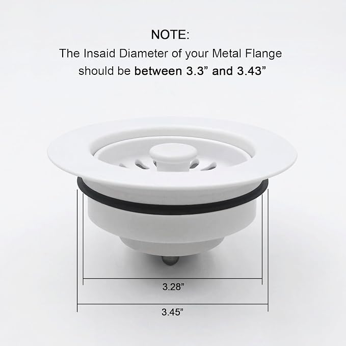 Garbage Disposal Drain Strainer and Stopper - Image 5
