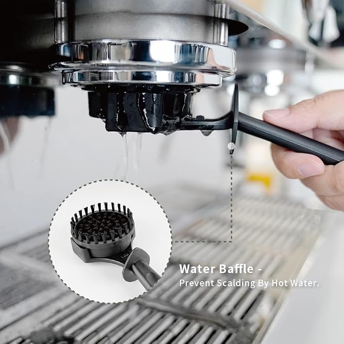 Espresso Coffee Machine Cleaning Brush Espresso Group Head Brush Detachable - Image 4