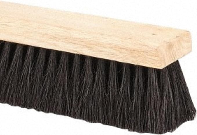 PRO SOURCE Extra-Wide 36" Push Broom Head: Tampico Bristles in Threaded Wood - Image 2
