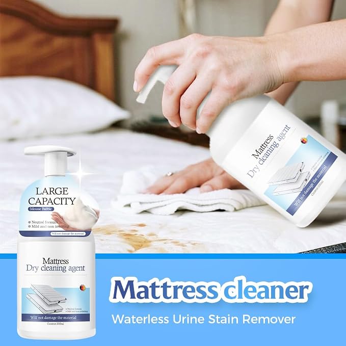 Mattress Cleaner and Stain Remover Spray, Powerful Mattress Stain Remover - Image 2