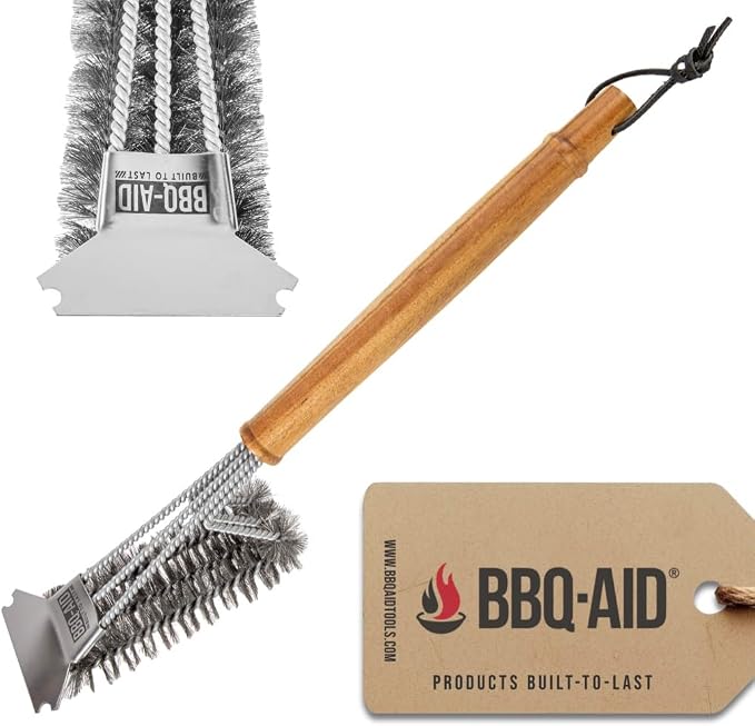 BBQ-AID All Angles BBQ Grill Brush by BBQ-AID