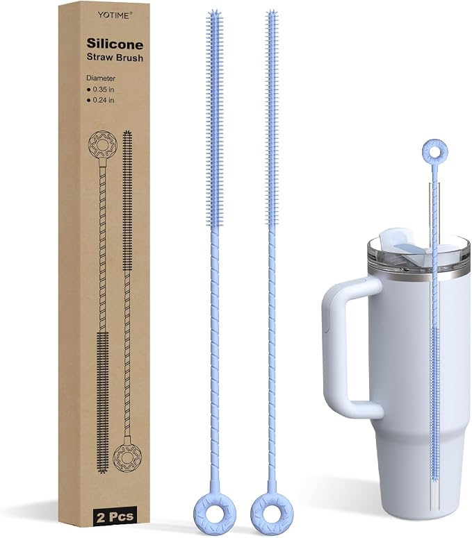 YOTIME Silicone Straw Cleaner Brush by YOTIME