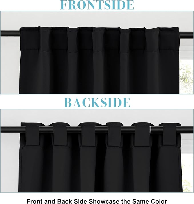 RYB HOME Small Window Curtains - Image 4