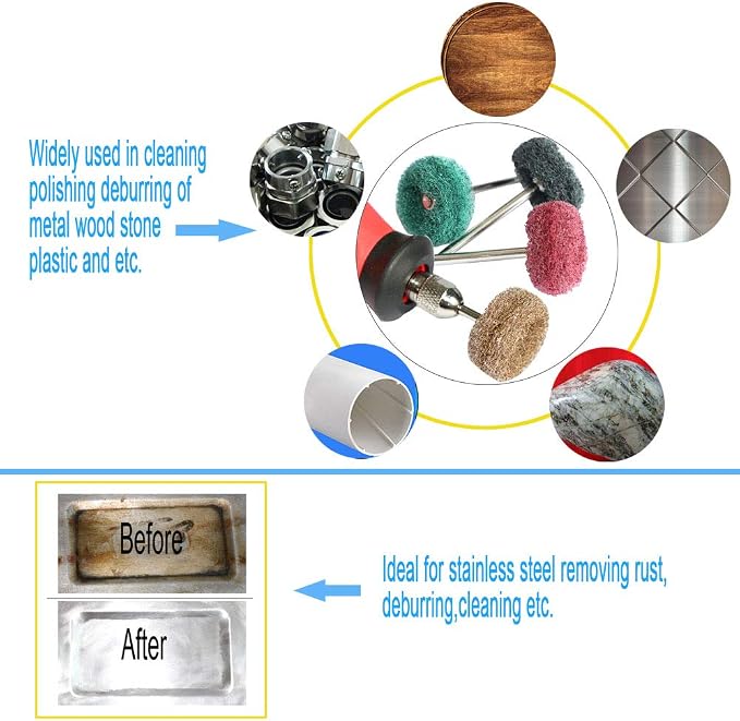 Abrasive Buffing Polishing Wheel Set - Image 3