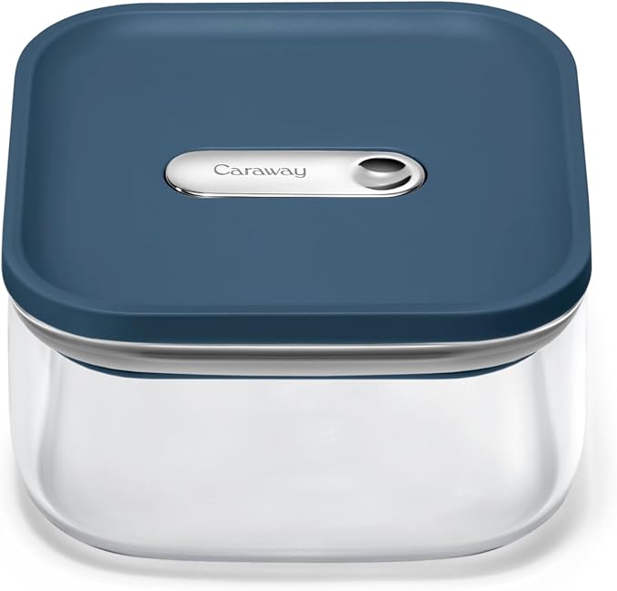 Caraway 1qt Glass Airtight Food Storage Container by Caraway