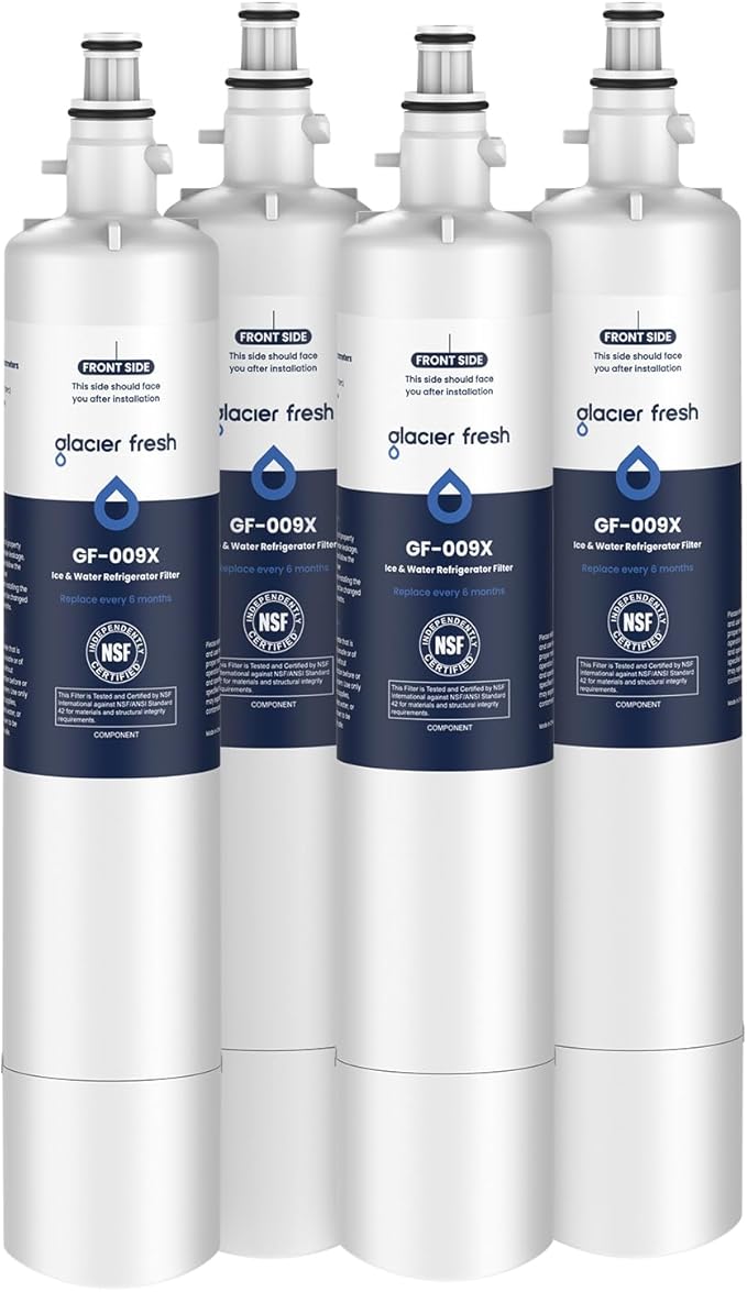 GLACIER FRESH Replacement for RPWFE, RPWF Refrigerator Water Filter, Compatible by GLACIERFRESH