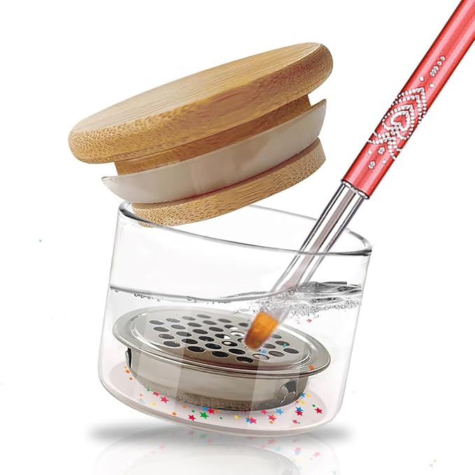 Nail Brushes Washing Cup, Dappen Dish by MOLILON