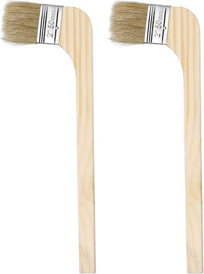 HARFINGTON Paint Brush 2Pcs 2" Brush Width Reusable Variety Angle Bend Brushes by HARFINGTON