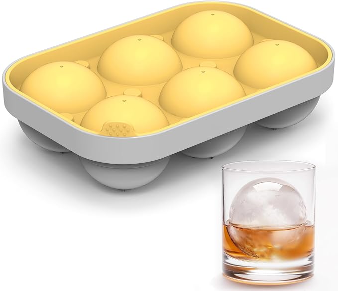2.5inch Spherical Ice Ball Tray by Winrock
