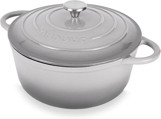 Nuovva Enamelled Cast Iron Dutch Oven Pot by Nuovva