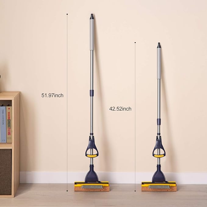Yocada Sponge Mop Home Commercial Use Tile Floor Bathroom Garage Cleaning - Image 4