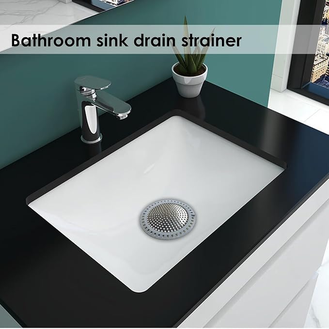 Drain Hair Catcher, Shower Hair Drain Catcher, Shower Drain Cover, Bathtub - Image 7