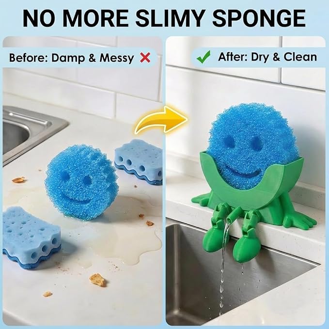 Creative Hanging Sponge Holder - Image 4