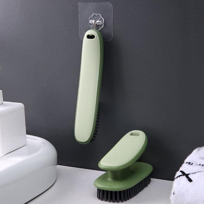 Household Small Scrub Brushes Laundry Cleaning Board Brush Easy Grip Shoe Brush - Image 4