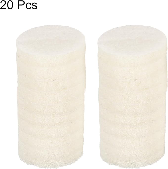 HARFINGTON 20pcs Scrubber Scouring Pads 450 Grits 2 Inch Drill Power Brush Hoop - Image 3