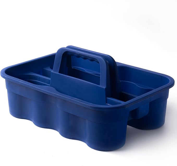Matthew Large Plastic Tote Tool & Deluxe Supply Cleaning Caddy - Image 5