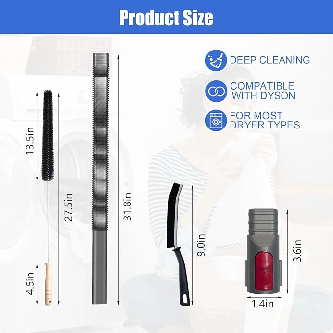 Dryer Vent Cleaner Kit Compatible - Image 6