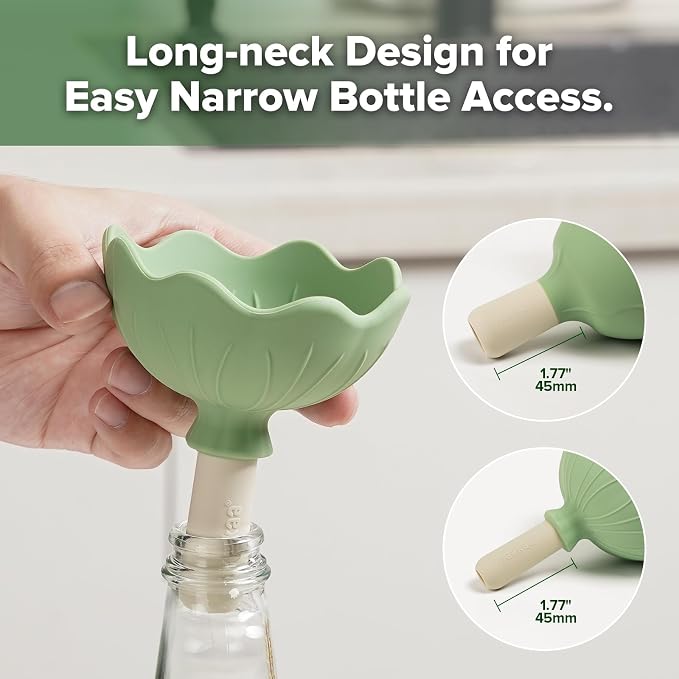 Haakaa Silicone Flower Funnel Set – Small Funnels - Image 6