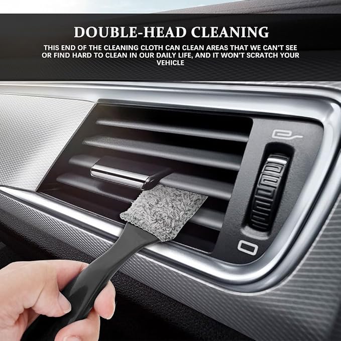 Universal 2 in 1 Duster for Car Clean, Car Vent Cleaner, Double Head Brush - Image 5