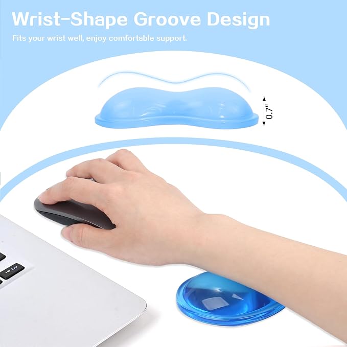 Gel Keyboard & Mouse Wrist Rest Set - Image 5