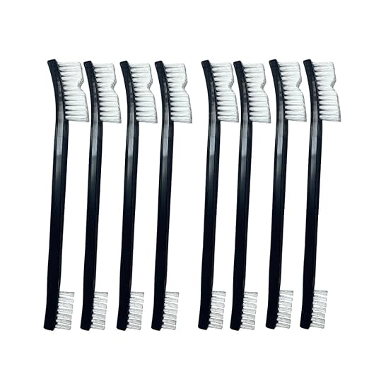 Anti-Static Nylon Bristles Deep Clean Soft Cleaning Brush: 8 Nylon Brushes by Unknown